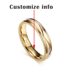Load image into Gallery viewer, VNOX Wedding Rings