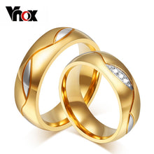 Load image into Gallery viewer, Vnox Wedding Ring