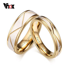 Load image into Gallery viewer, VNOX Wedding Rings